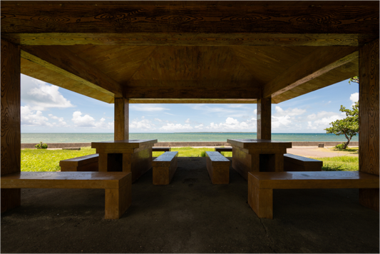 Tranquility: Ishigaki Island ocean view.
