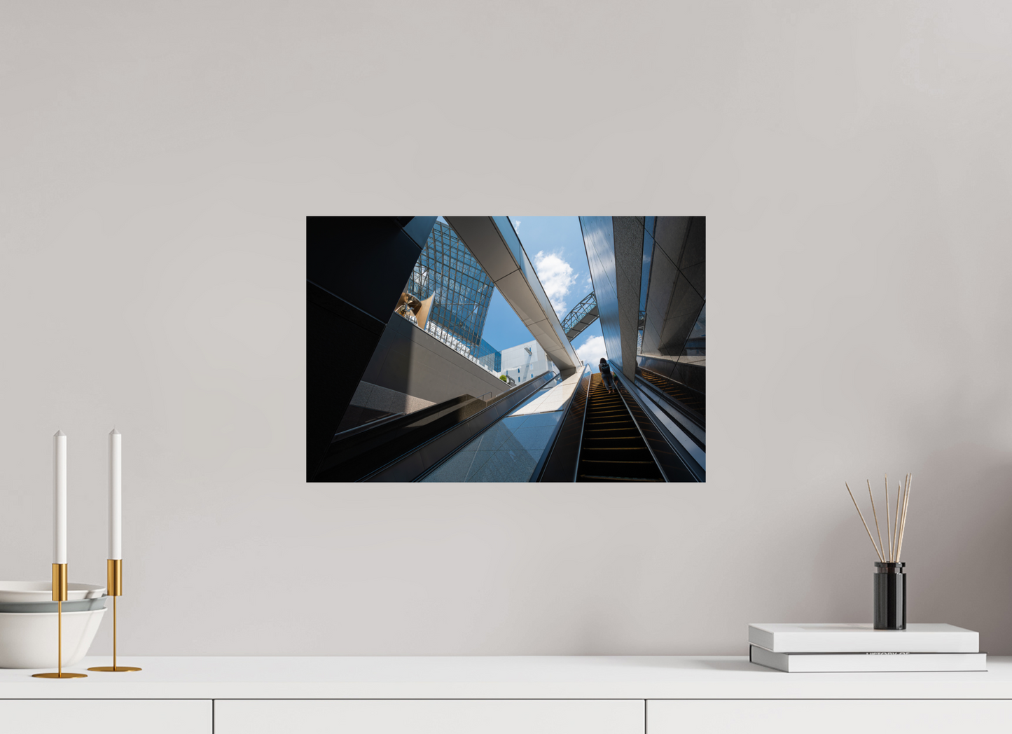 Architectural: Ascending from Kyoto Station