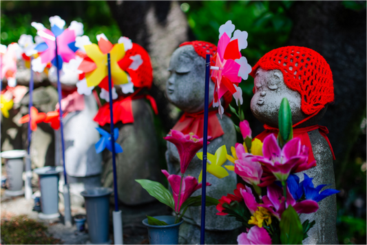 Harmony: Jizo statues